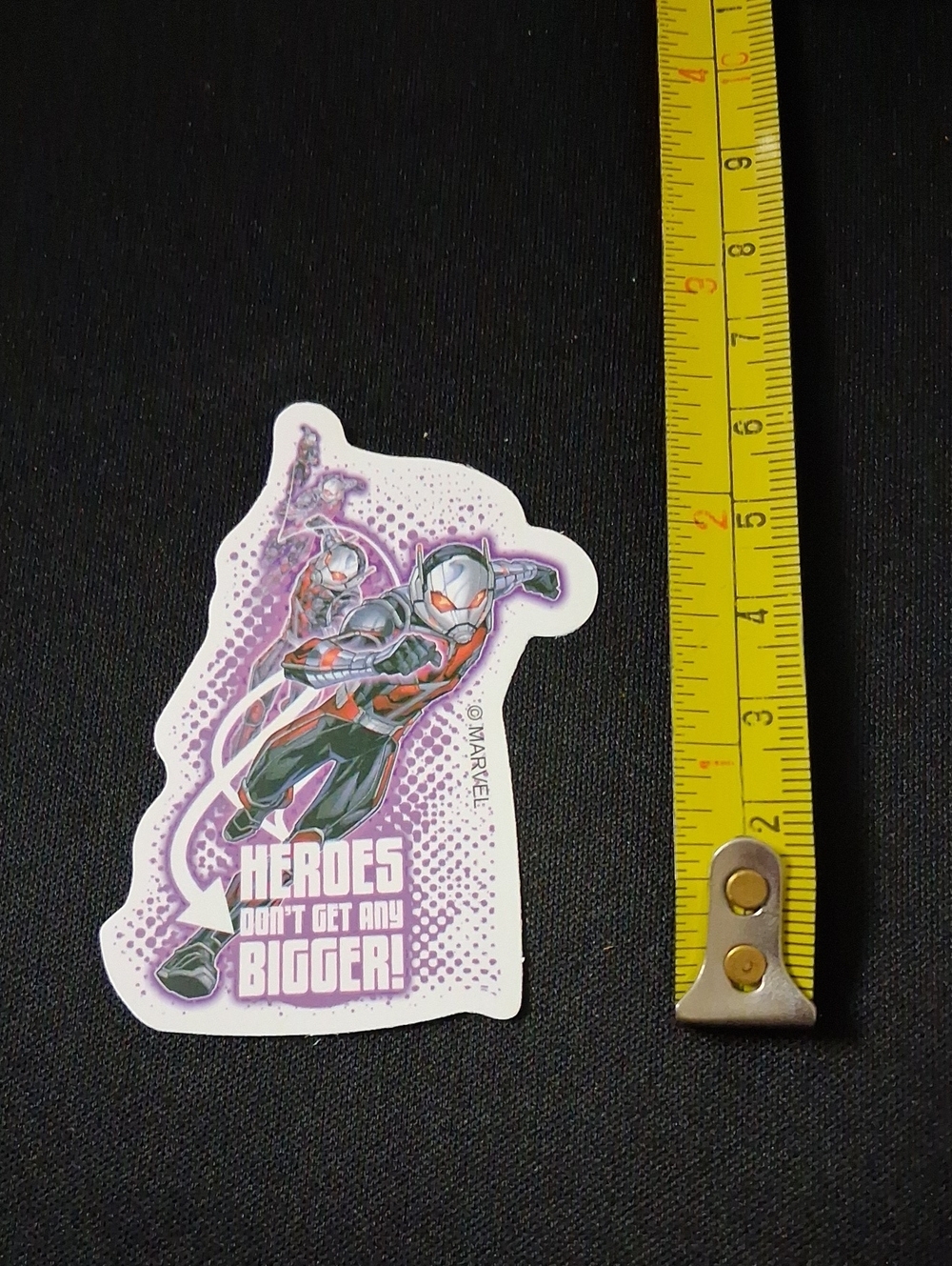 Marvel Ant-Man Waterproof Sticker in Purple and Silver